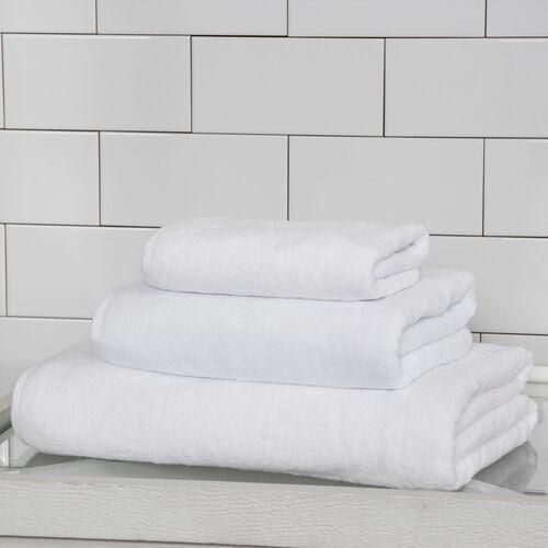 Plush Wash Cloth White