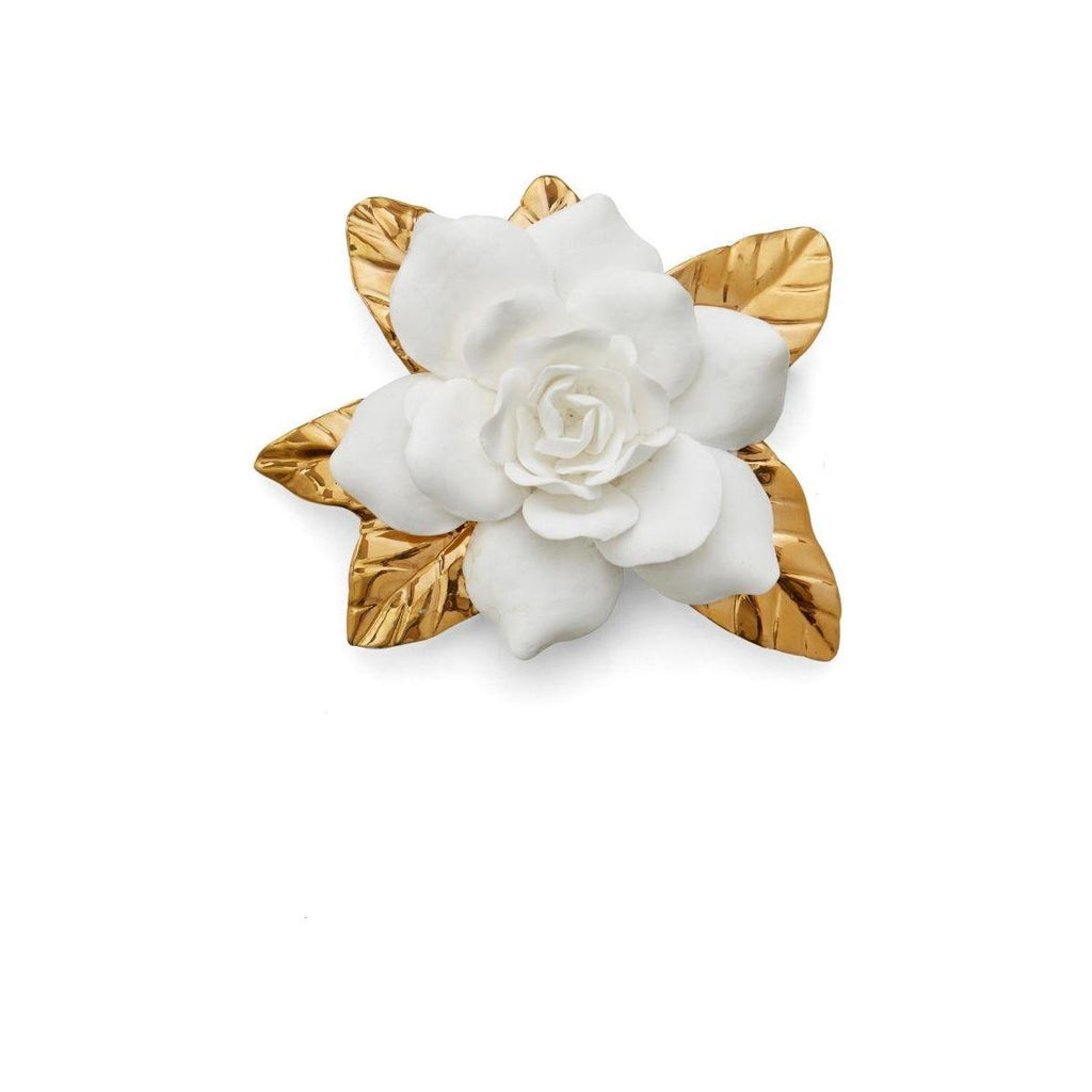 Porcelain Gilded Gardenia Palmer Penn