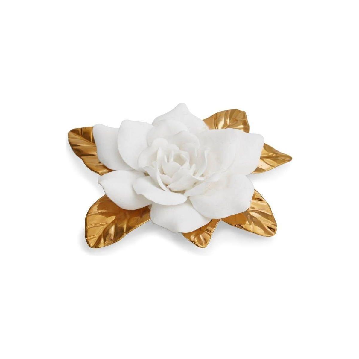 Porcelain Gilded Gardenia