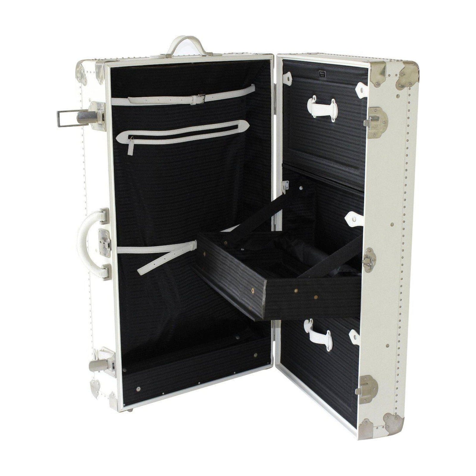 Prada Large White Suitcase