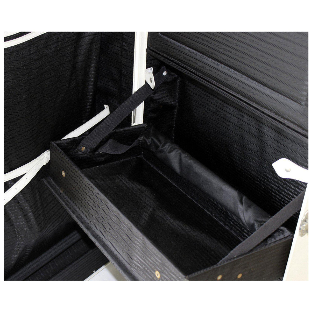 Prada Large White Suitcase
