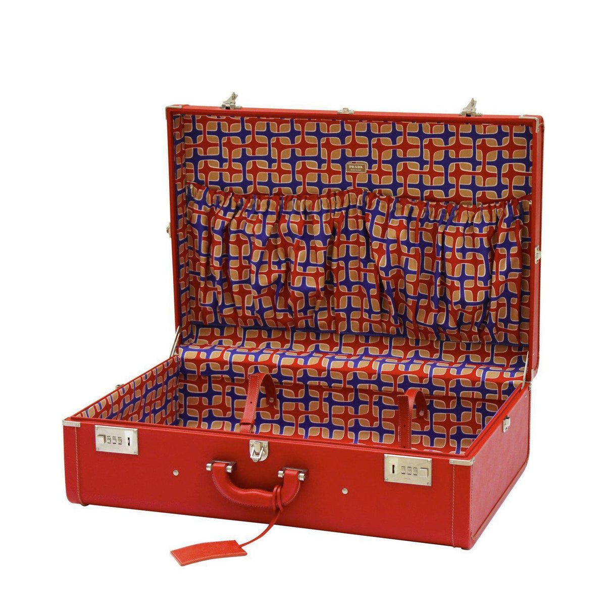 Prada Medium Red Suitcase