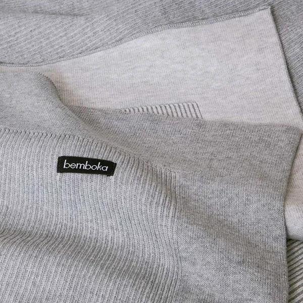 Reverable Rib Cotton Throw