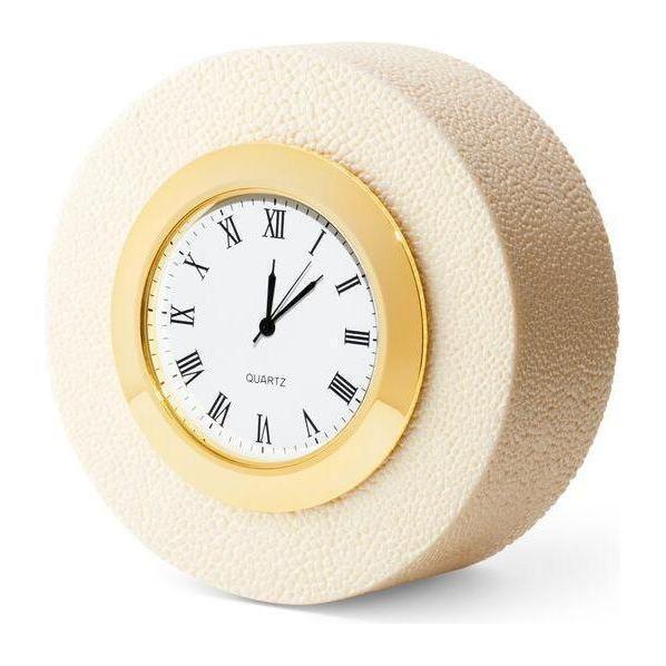 Shagreen Desk Clock