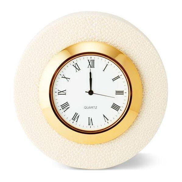 Shagreen Desk Clock