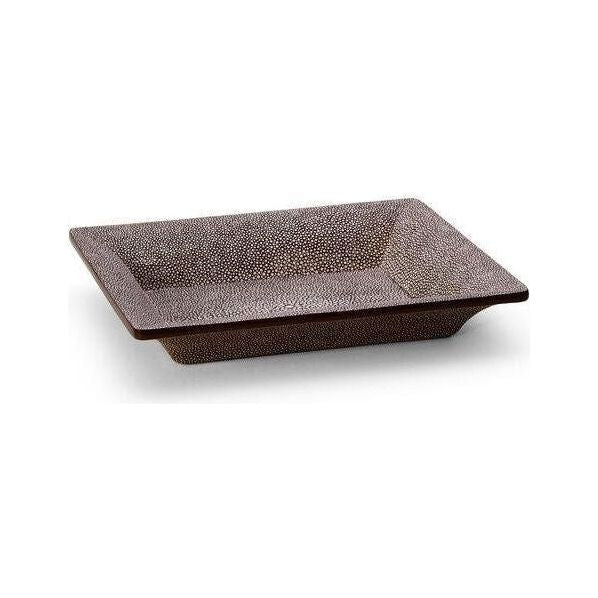 Shagreen Rectangular Vide Poche