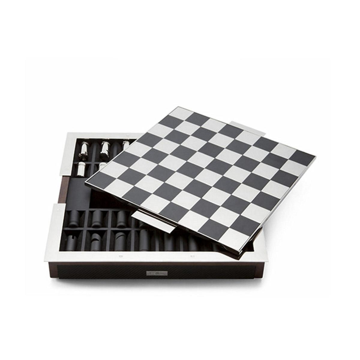 Ralph Lauren Sutton Carbon Fibre Chess Set