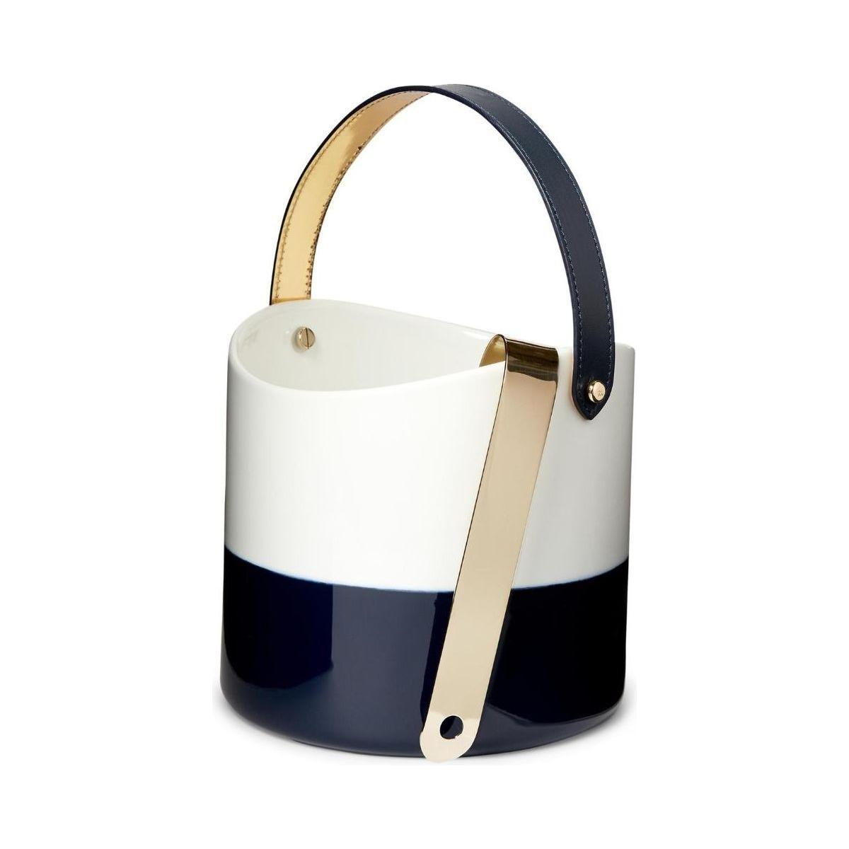 Ralph Lauren Wyatt Ice Bucket in White