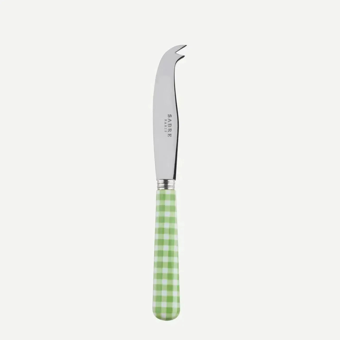 Vichy Gingham Garden Green Cheese Knife