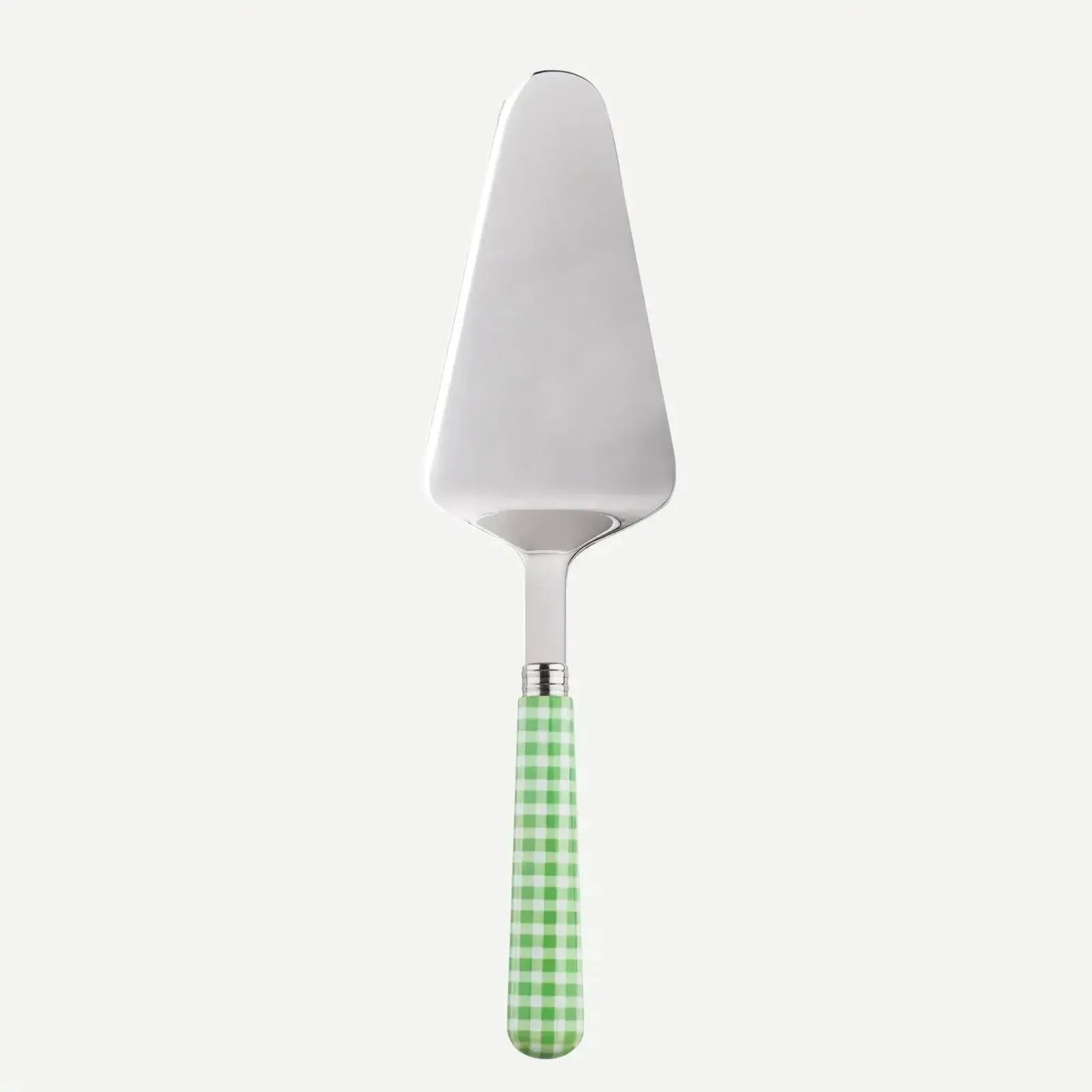 Vichy Gingham Garden Green Tart Slicer